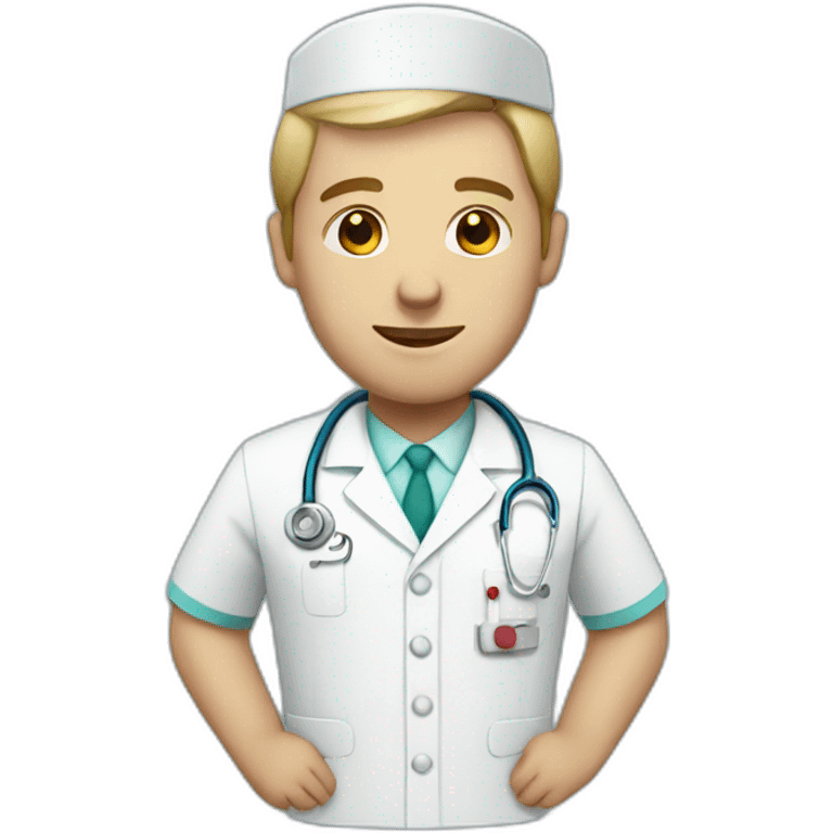 private nurse man emoji