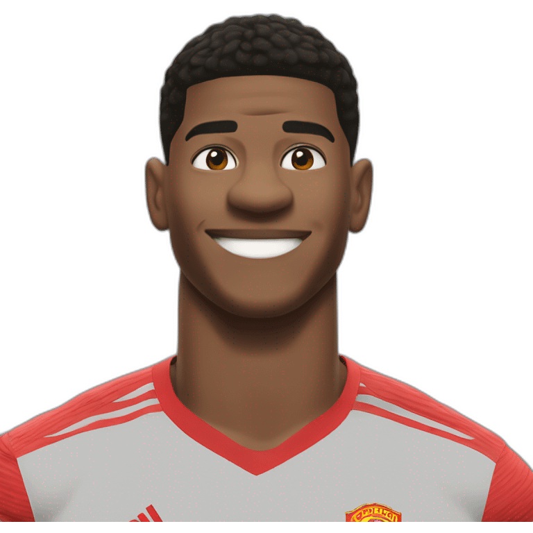 Rashford célébration work out emoji