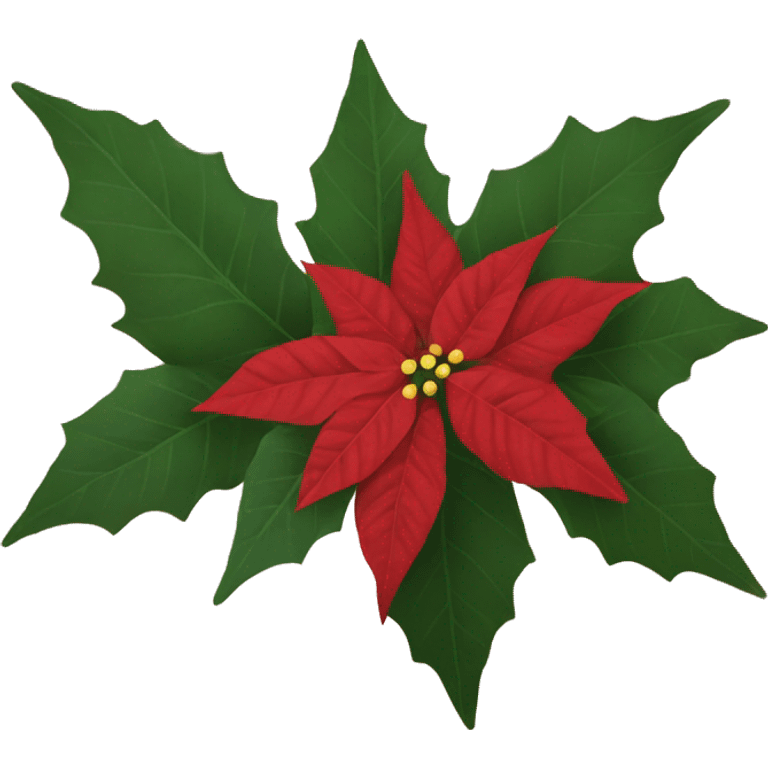 Poinsettia emoji