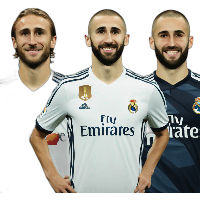 Modric Benzema carvajal emoji