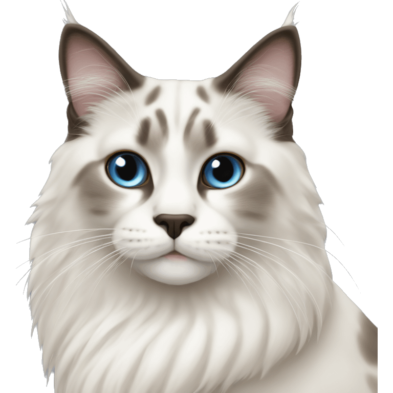 ragdoll cat seal lynx bicolor emoji