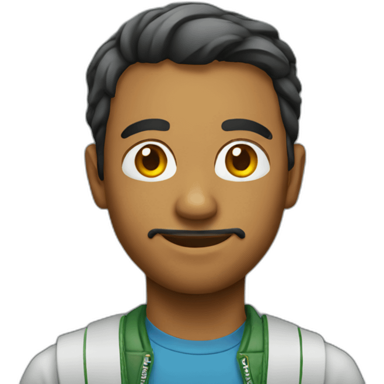 Man Standing brazilian emoji