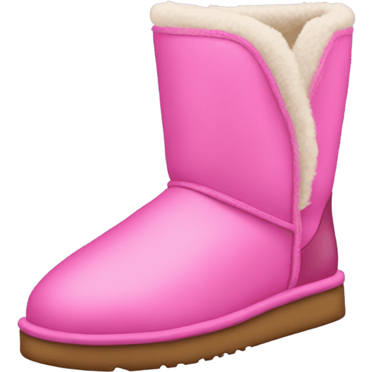 Pink uggs emoji