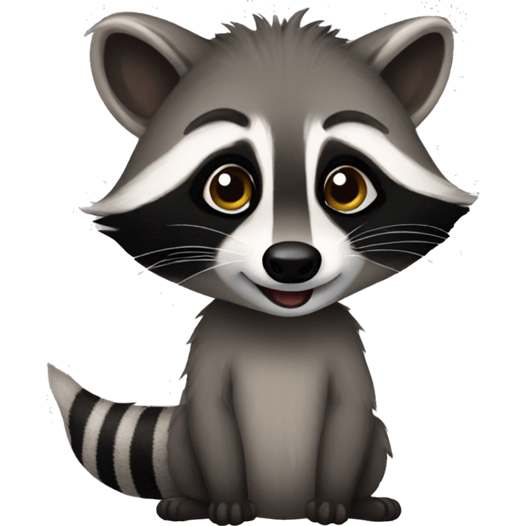 raccoon named mauney emoji