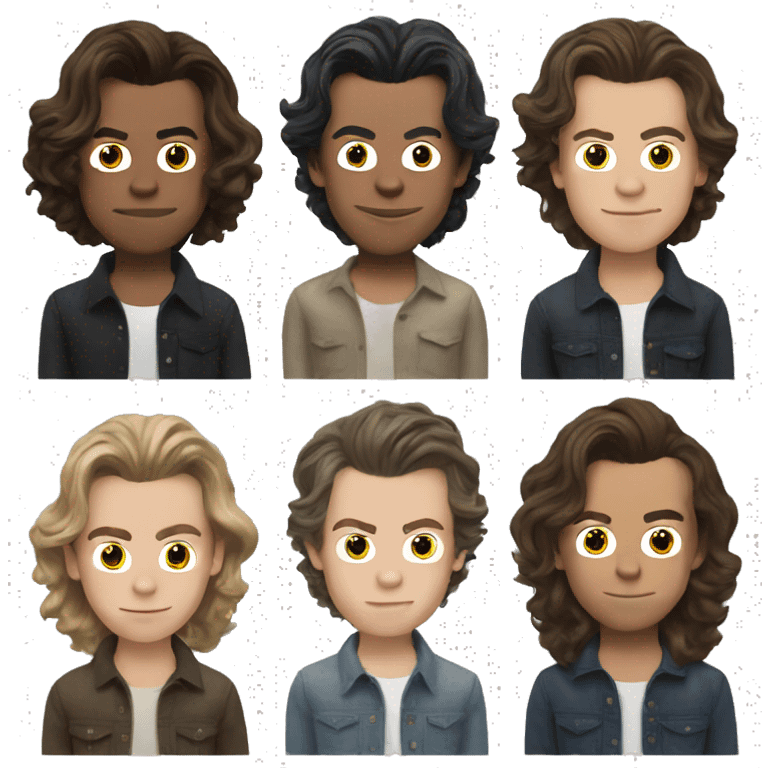 Harry styles uncanny valley  emoji