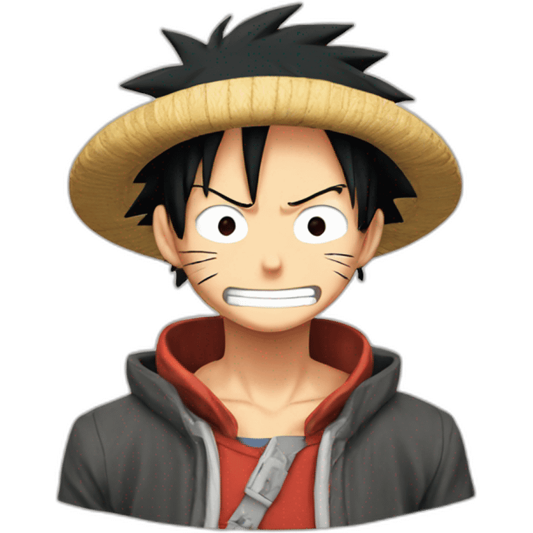 Luffy naruto emoji