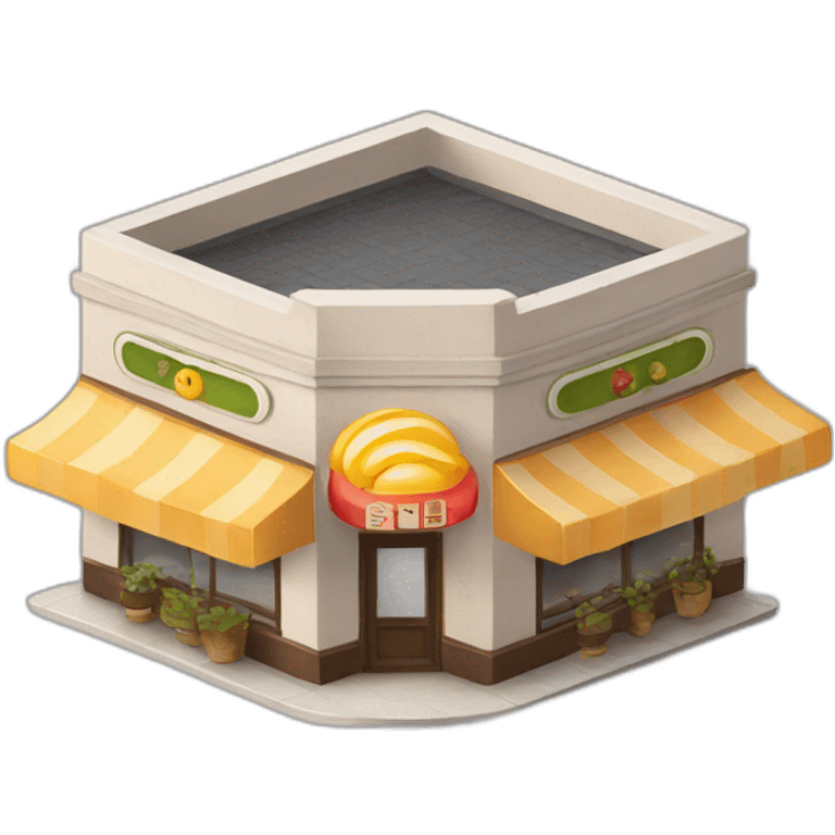 Restaurant structure emoji