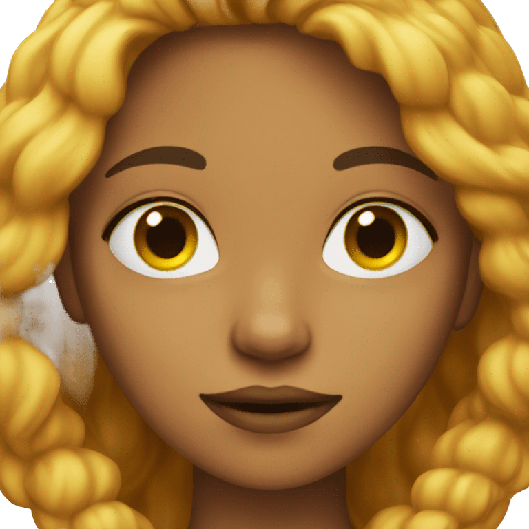 Leo girl emoji