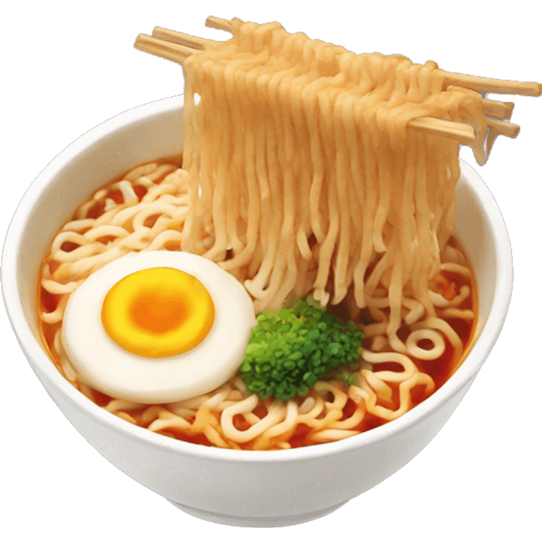 Tonkatsu ramen emoji