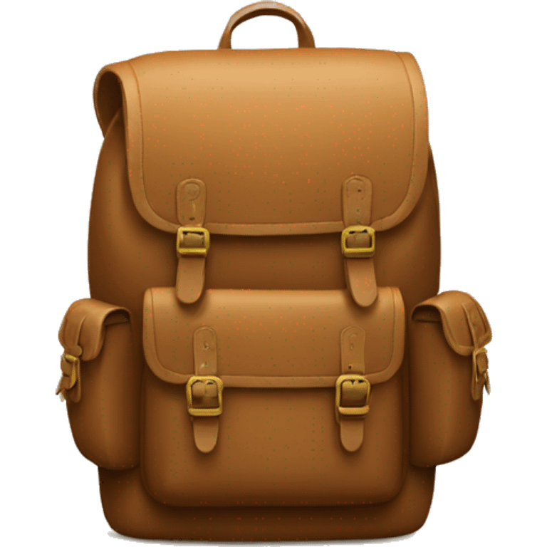 travelers backpack emoji