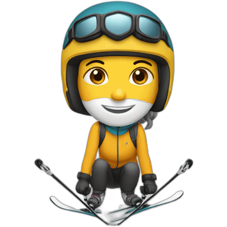 skiing emoji