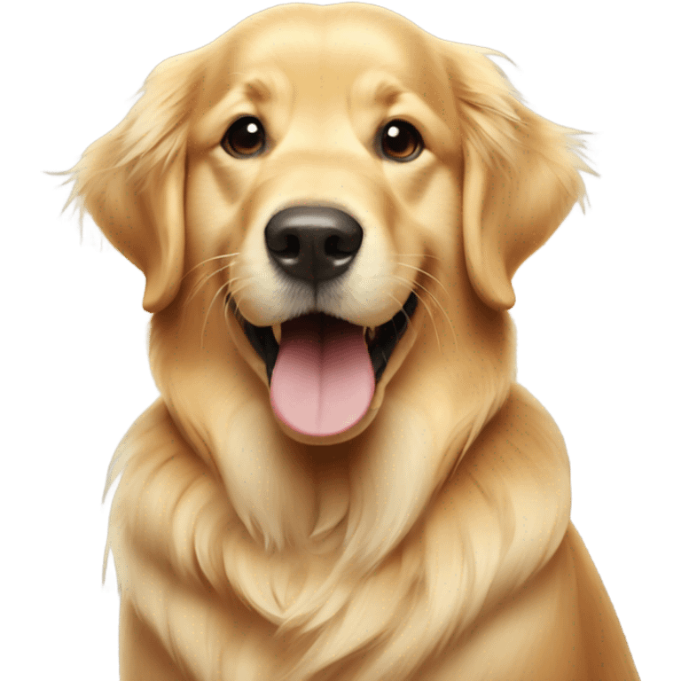 golden retriever thumbs up good emoji