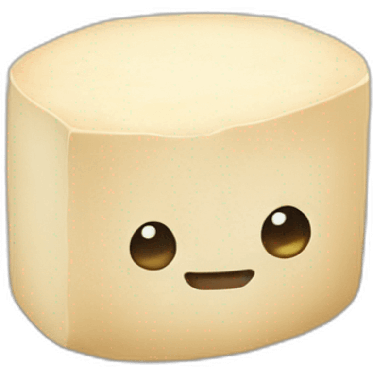 round tofu emoji