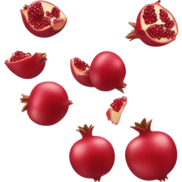  open pomegranate emoji emoji