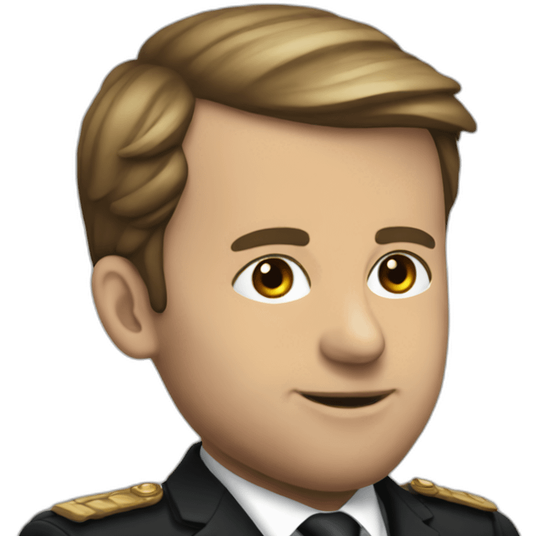 Macron Palestine emoji