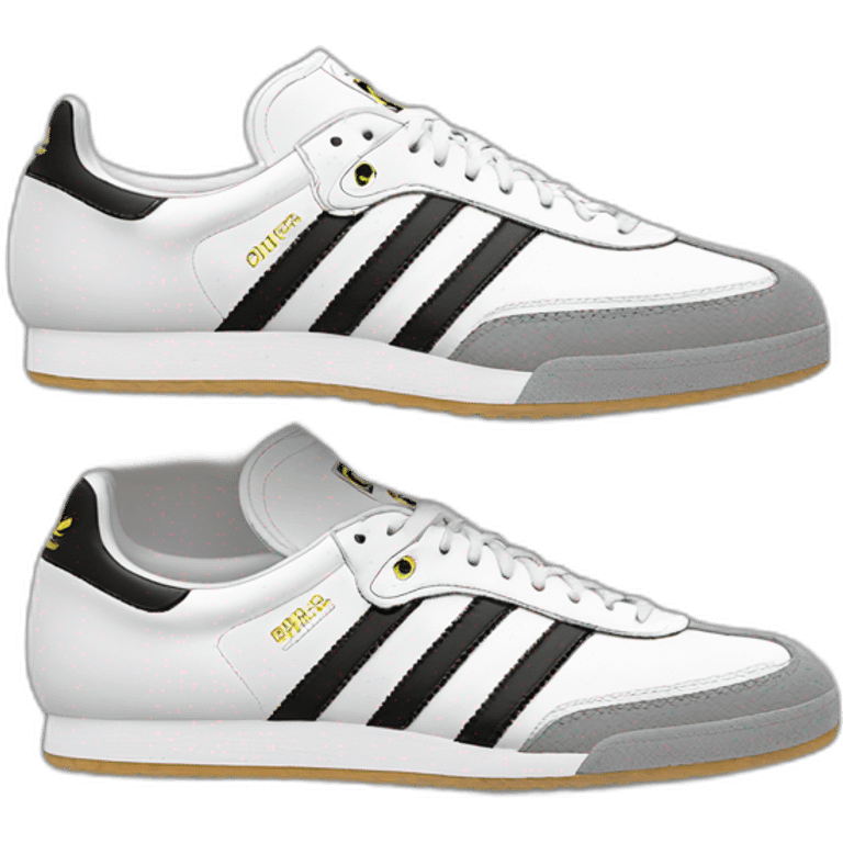 Adidas samba shoes emoji