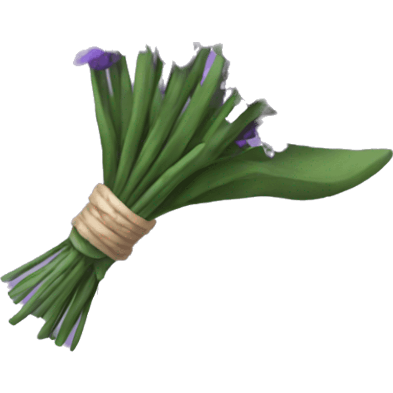 bouquet of lavender emoji