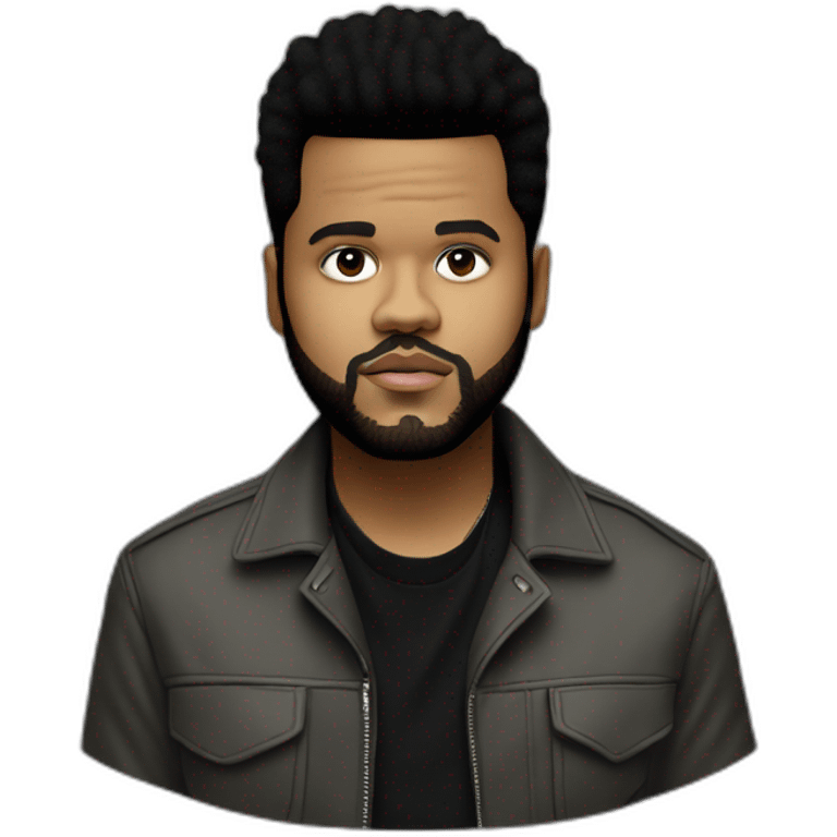 The weeknd chanteur emoji