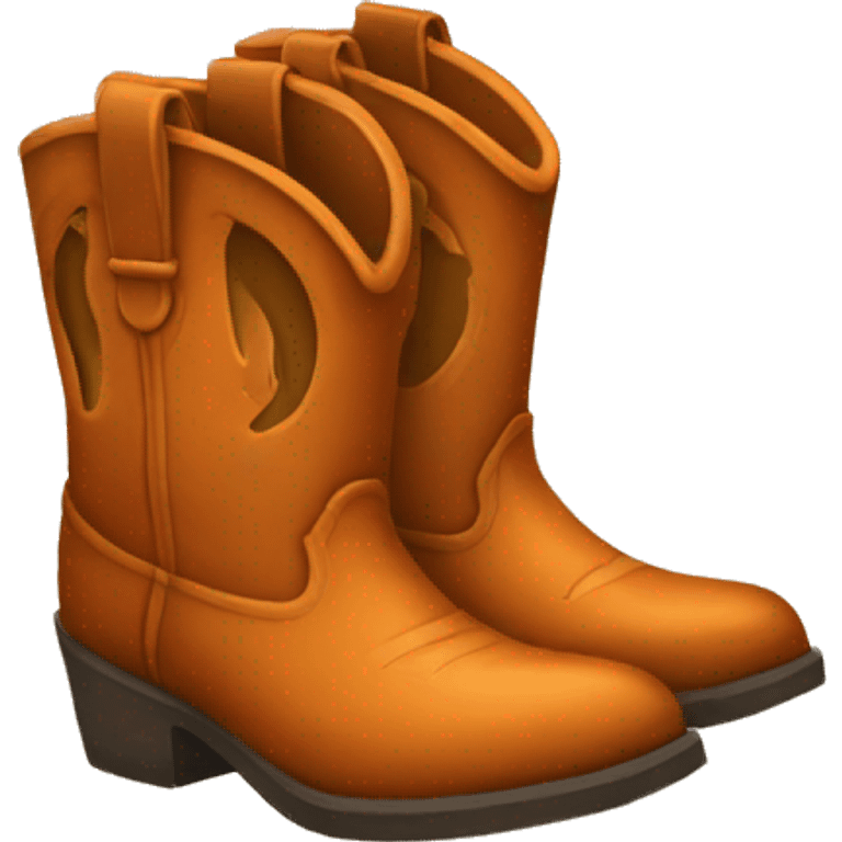 student fox cowboy boots emoji