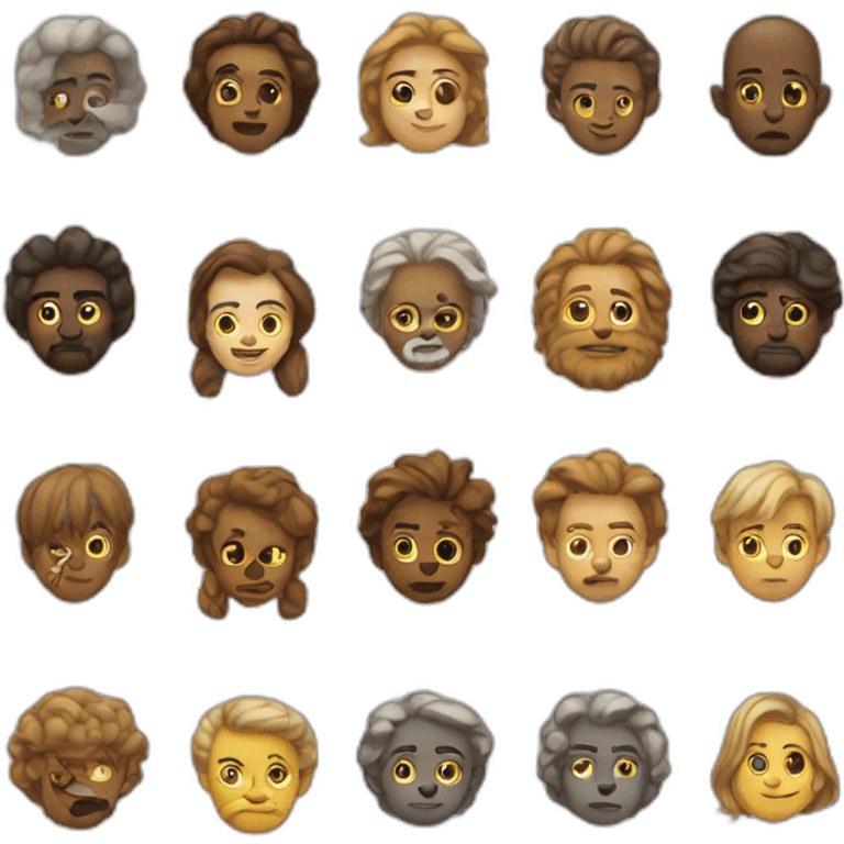 Evolution emoji