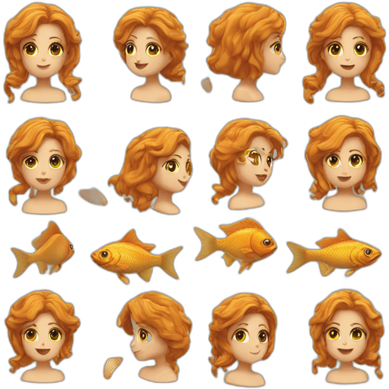 Aphrodite des poissons emoji