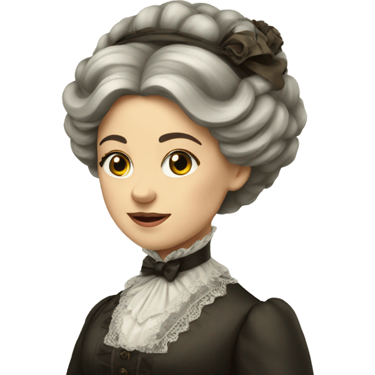 victorian lady  emoji