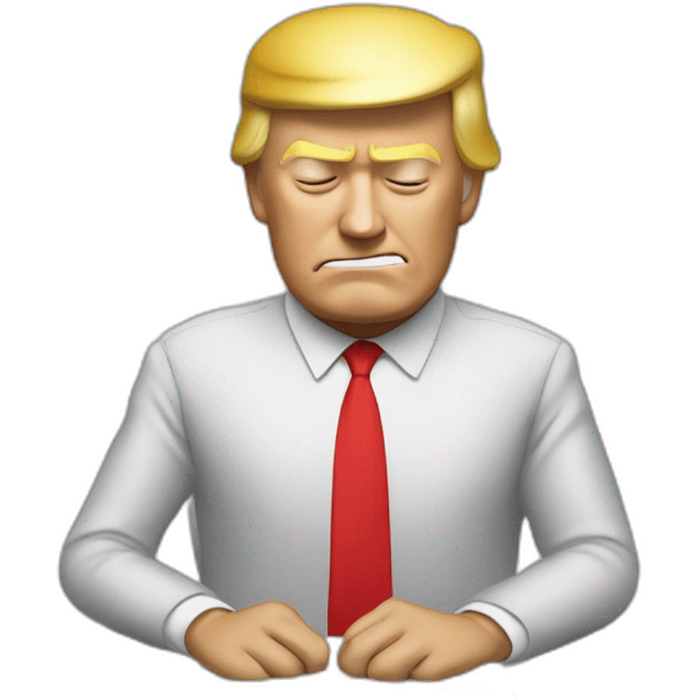 TRUMP qui dort emoji