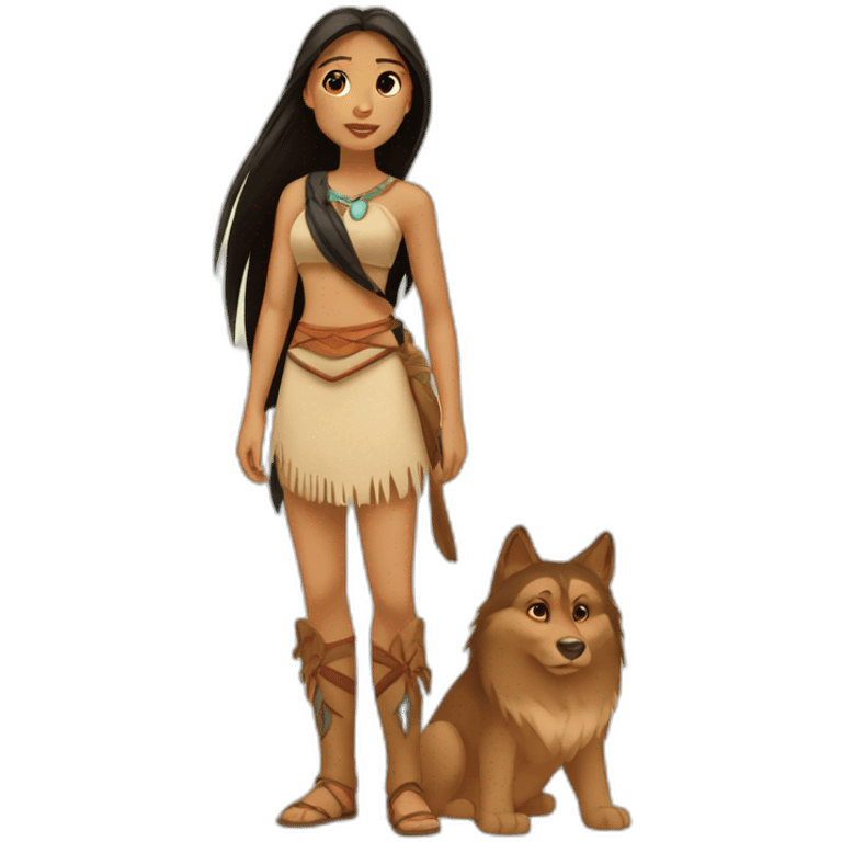 Pocahontas emoji