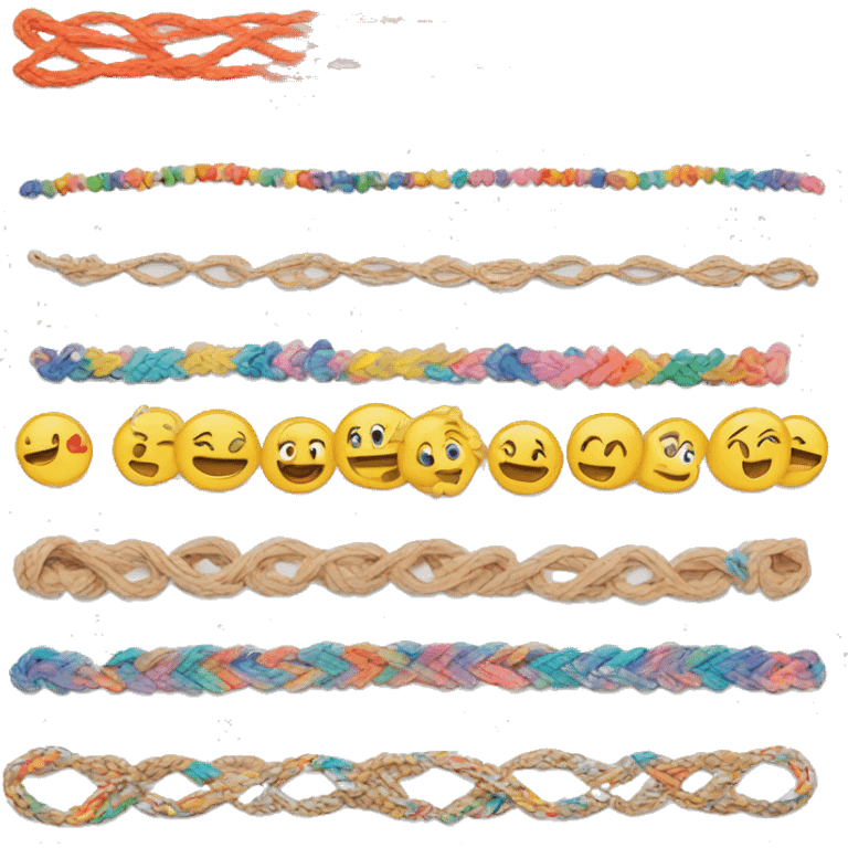 Taylor swift friendship bracelets emoji