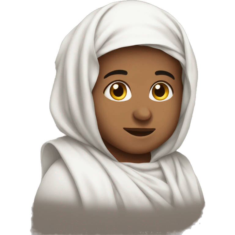 Arab, infant emoji