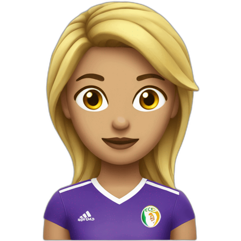 Chica futbolista emoji