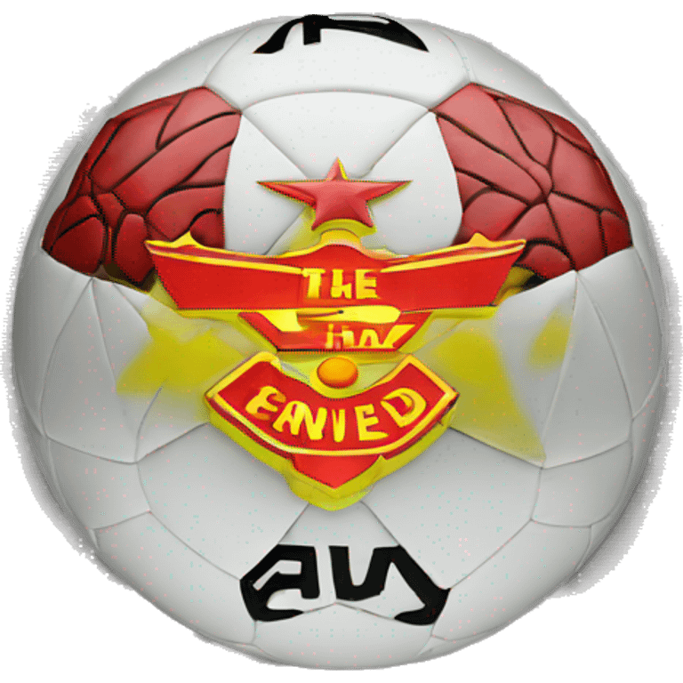 Manchester United logo emoji