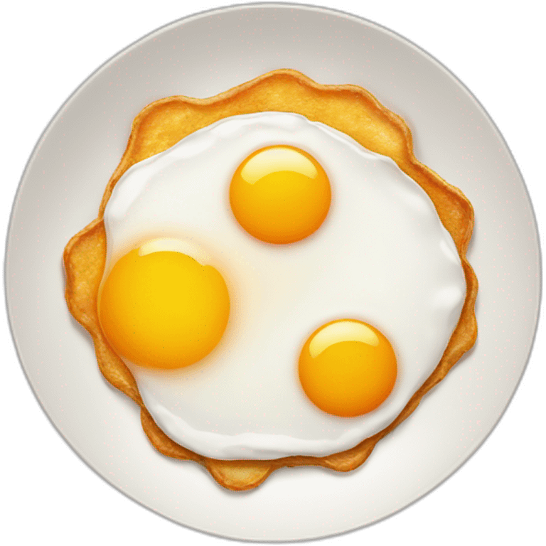 fried egg in a plate emoji