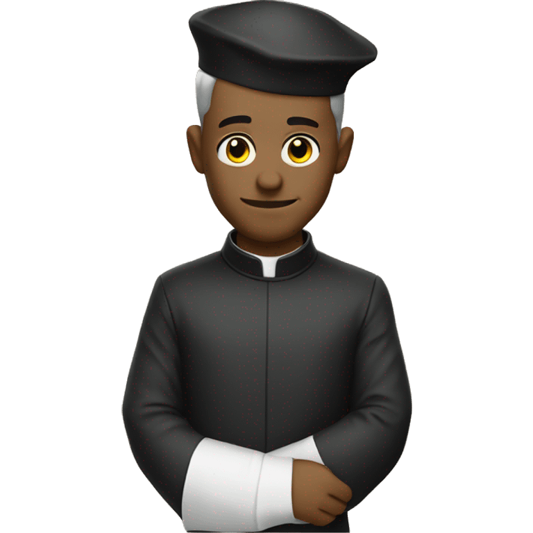 Sneaky priest  emoji