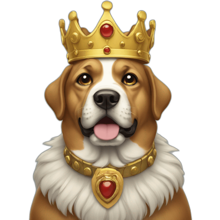 Dog King emoji