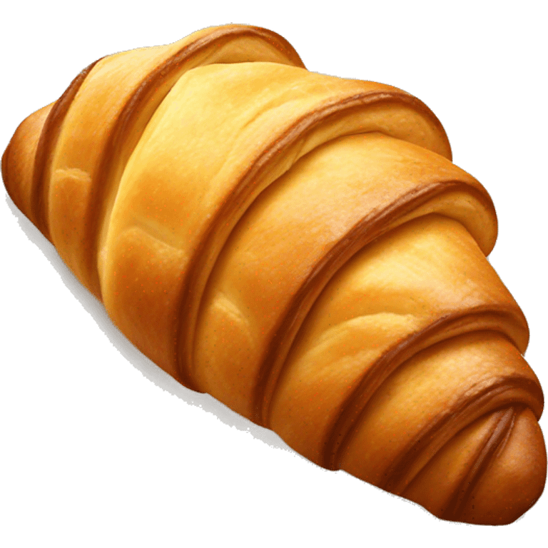 Buttery chocolate filled croissant  emoji