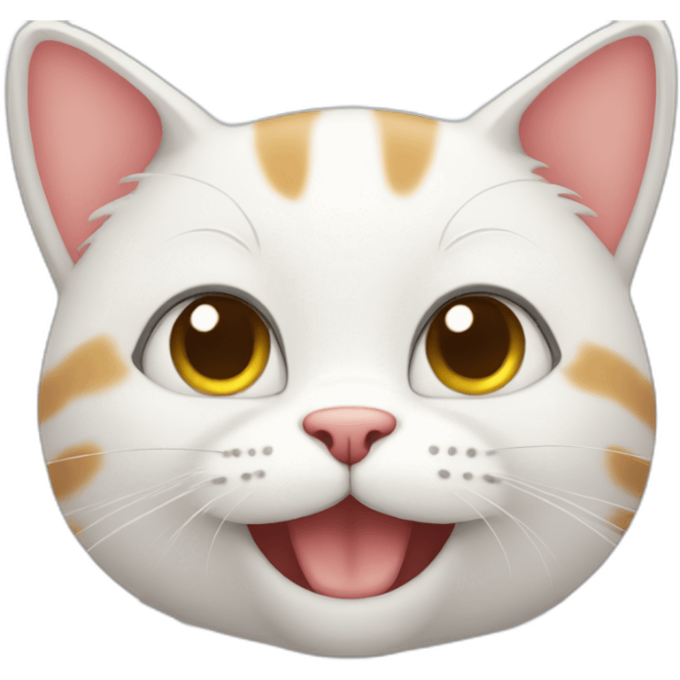 cute cat smile emoji