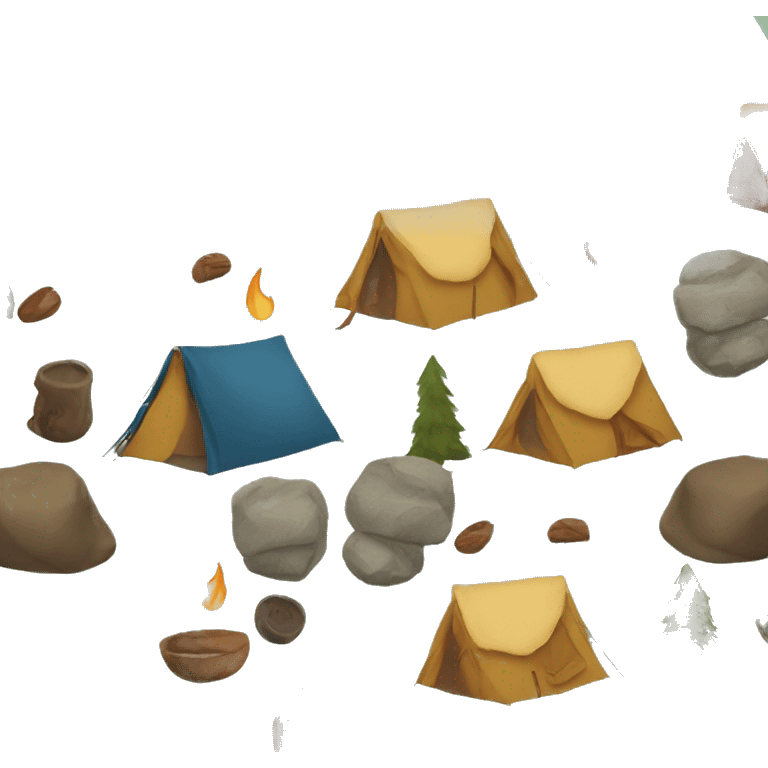 Camping emoji