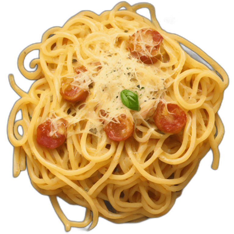 Carbonara spaghetti emoji