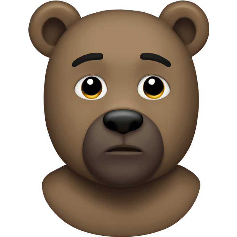 Kanye West bear  emoji