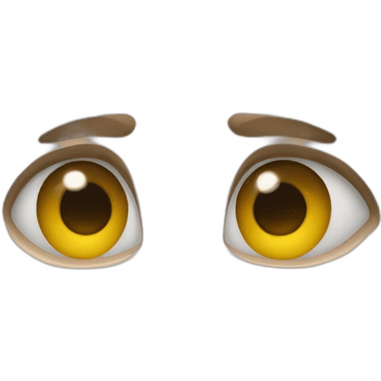 I see you. emoji