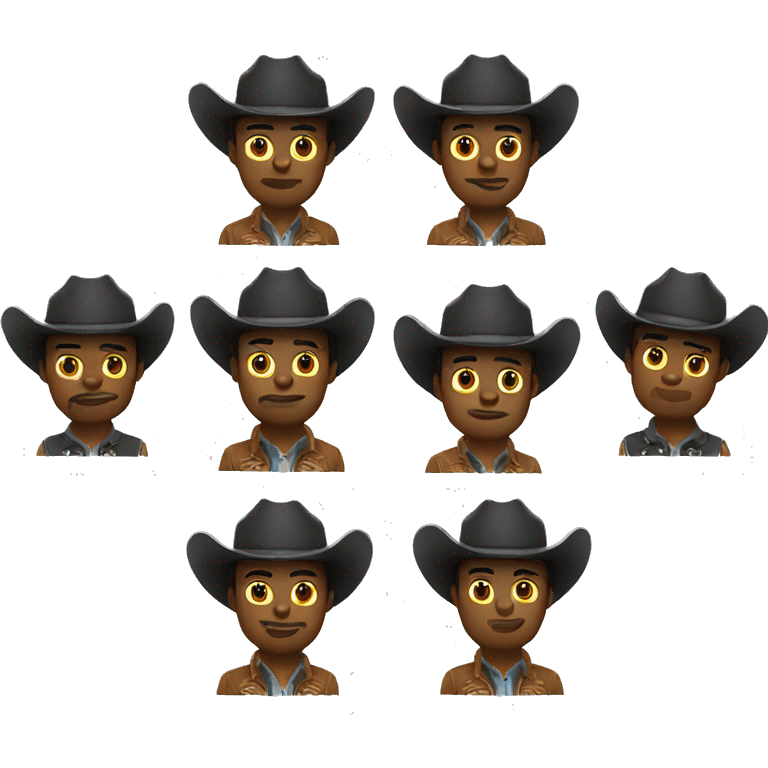 Cowboy emoji emoji