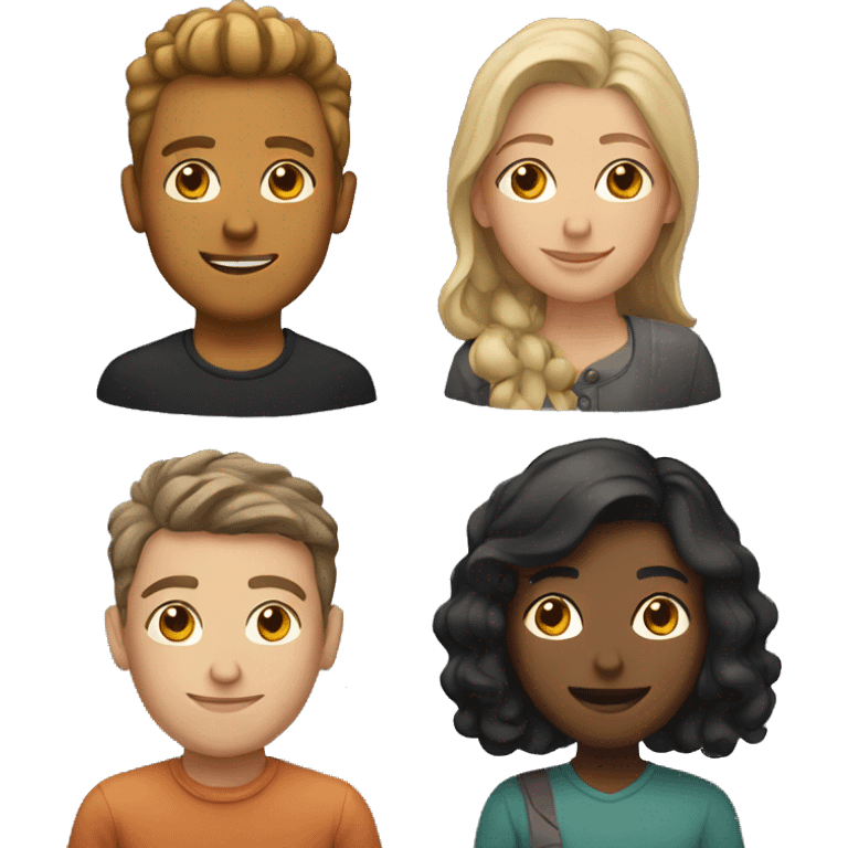 Four people emoji