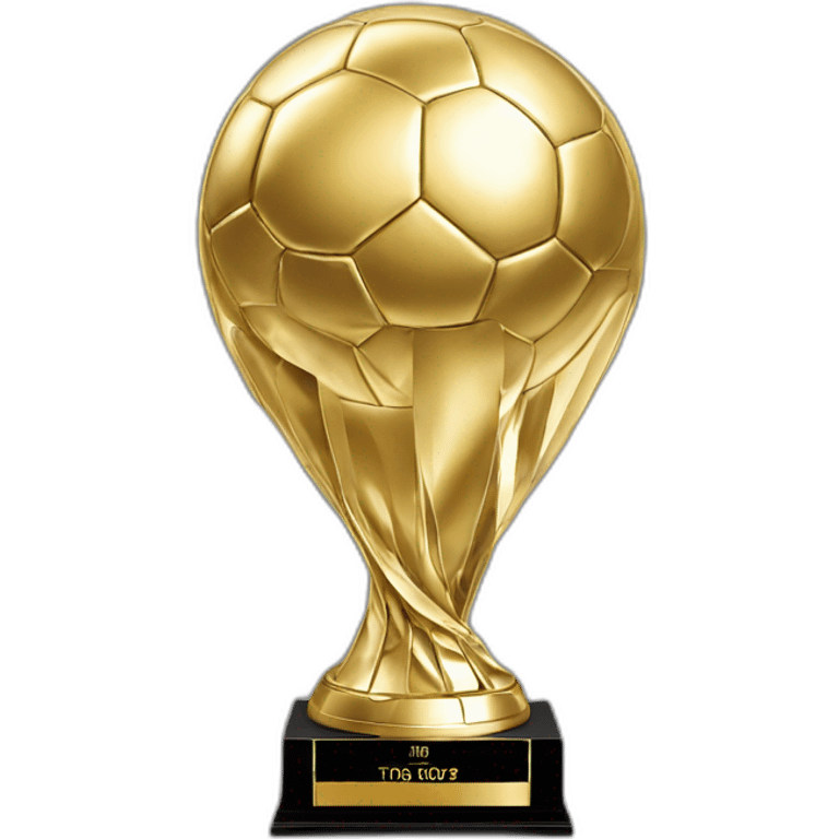 Ballon d’or trophy emoji