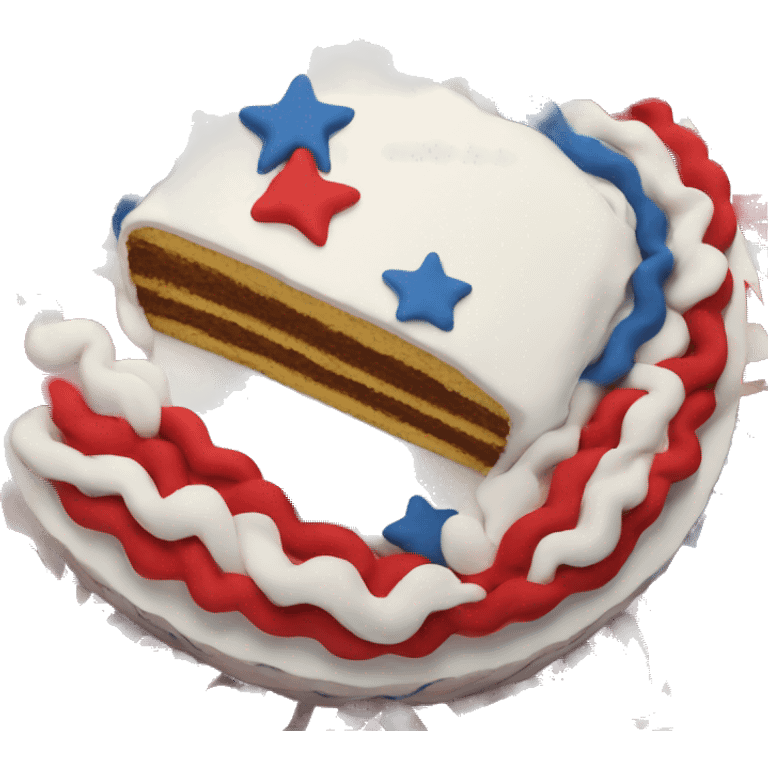 4th of july cake emoji