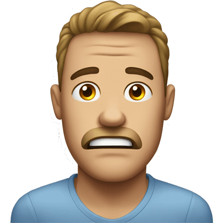 guy with jaw stuck open emoji