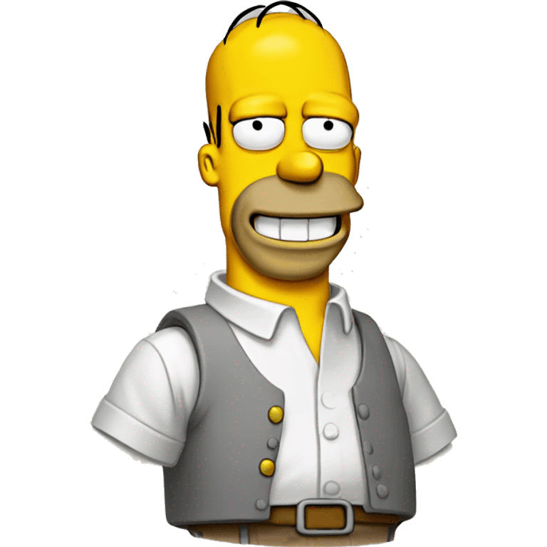 smiling homer simpson emoji