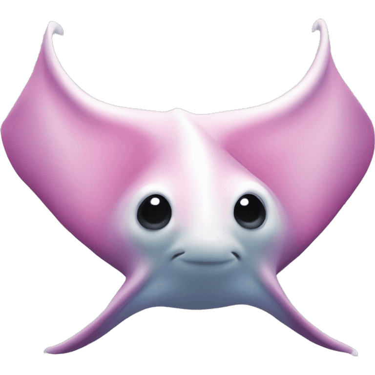 Manta Rosa con blanco emoji