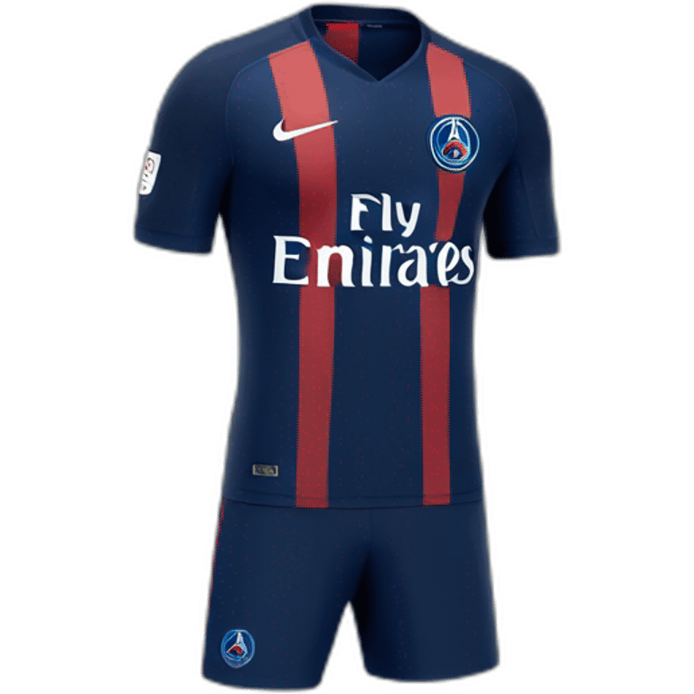 maillot bleu paris saint germain emoji