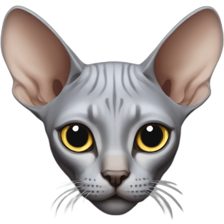 Sphinx Cat head reality emoji